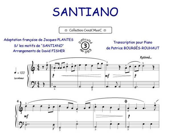 partition guitare tablature, 3